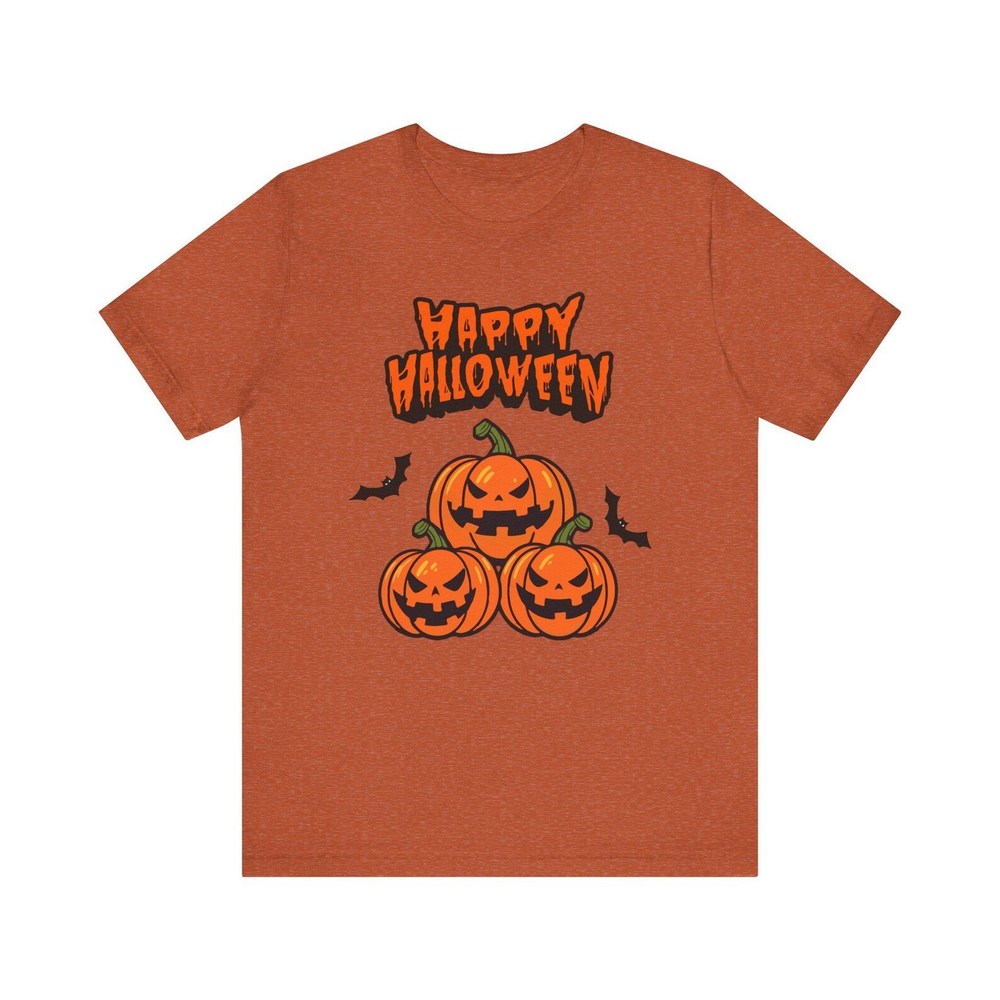 Happy Halloween T-Shirt ,Spooky Season Tee - Picture 1 of 4